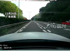 高速上引擎盖掀起砸到挡风玻璃 司机全凭经验变道停车“买的二手车 当时都吓蒙了”