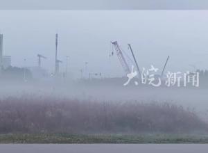 合肥：晨雾缭绕如诗画
