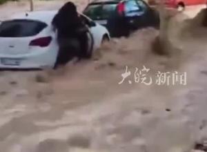 8小时内下完1年的雨 西班牙世纪洪灾已致211人死亡 2名中国公民遇难2人失联
