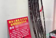 女大學生擺攤賣甘蔗為弟弟籌錢治病 一邊擺攤一邊備研 附近學生買甘蔗獻愛心：“能幫一點是一點”