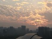 合肥13日傍晚天空云系增多  氣象部門：馬上有降水