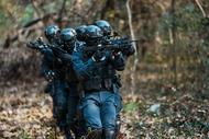合肥市公安局特警支队开展冬季练兵
