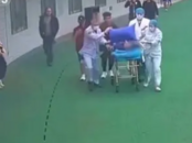 福建晉江一男子跑步時突然倒地不起 眾人合力挽回生命