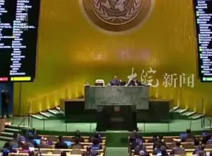 联大压倒性多数通过 加沙停火决议 美国以色列投反对票
