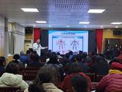 庐江东顾山街道晨光社区开展“关爱老年人健康 预防血管疾病”健康知识讲座