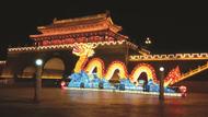 流光溢彩夜壽州