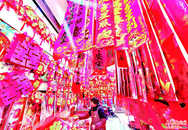 節慶飾品“紅火”亮相