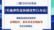 辦法公布！2025年起彈性退休這樣實施