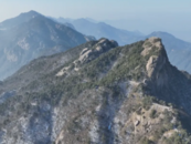 九華山風景區迎來2025年第一場雪