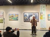 韩玉龙油画作品展在合肥举行