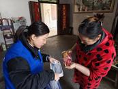 蚌埠经开区长淮卫镇民政服务站开展“一勺爱心米，浓情腊八节”主题活动
