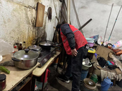 雪華鄉（宏業村街道）煙墩社區開展“預防一氧化碳中毒和小火亡人”宣傳活動