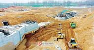 阜陽：鉚足干勁 施工忙