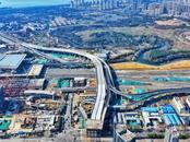 新合肥西站配套清溪路高架桥建设正酣