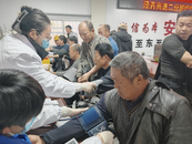 暖心體檢進項目 情系一線保安康  安徽建工水利涇青項目部開展健康體檢活動