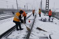 長三角鐵路啟動掃雪除冰Ⅱ級應急響應  涉及安徽多地