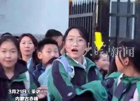 姐姐用“神器”接妹妹放学 人群中一眼认出彼此 网友：远看以为是软件 走近后恍然大悟