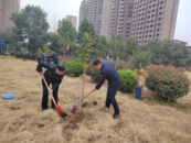 源頭治超巡查大隊積極開展植樹活動