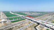 五蒙高速上跨京滬鐵路全線貫通