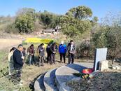 宜秀區楊橋鎮螺山村開展掃墓活動