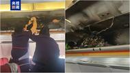 香港航空一客機艙內起火，備降福州