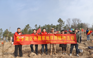 蚌埠市龍子湖區：軍民齊動手 共建雙擁林