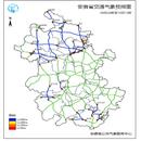 ?9日夜至10日晨淮北及山區局部路段有霧，這些路段能見度≤500米