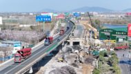 蚌埠迎賓大道南段恢復通行