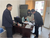 懷寧縣統計局來高河鎮開展勞動工資數據質量核查工作 