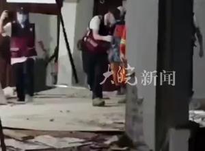 中国云南救援医疗队 在缅甸内比都救出 1名被困近40小时幸存者