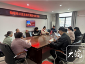 雪華鄉（宏業村街道）煙墩社區團支部開展防電詐宣傳活動