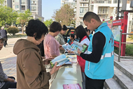 淮南市田集街道華清苑社區：“移風易俗，綠色清明”