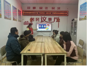 雪華鄉(xiāng)（宏業(yè)村街道）第四社區(qū)開展學(xué)雷鋒科技志愿服務(wù)活動(dòng)
