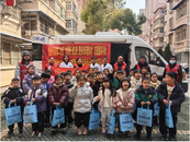雪華鄉（宏業村街道）第二社區新時代文明實踐站開展“學雷鋒·文明實踐我行動”志愿服務活動