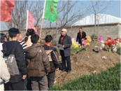 濉溪縣百善鎮(zhèn)：少先隊員祭掃烈士墓 傳承紅色基因 　　   　　     