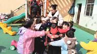 樅陽縣會宮鎮貝貝幼兒園開展“三·八”主題教育活動 傳遞溫暖與愛