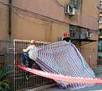 大觀區大觀亭社區：老舊小區外墻維修 讓城市生活“更美好”