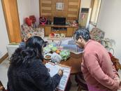 大觀區臘樹園社區開展敲門行動，筑牢獨居老人“防火墻”