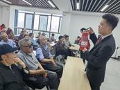 合肥义城街道龙咀湖社区筹备组：安全知识进社区 守护银龄平安行