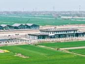 五蒙高速東劉集服務(wù)區(qū)房建主體工程全部完工