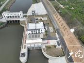 馬鞍山采石閘河口站工程竣工在即  防洪標準達 50 年一遇
