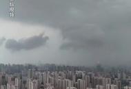 暴雨、冰雹齊現安徽 局地有10級以上雷暴大風
