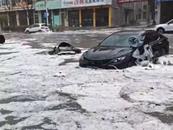 湖北一縣遭遇冰雹伴隨10級陣風(fēng)襲擊  多部門連夜迎戰(zhàn)