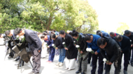 安徽肥东：缅怀革命先烈寄哀思，劳模好人传承爱国情  