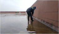 暴雨突襲顯擔當 黨群同心護家園