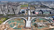 蚌埠延安路大橋及接線工程節日不停工 預計6月鋪設瀝青