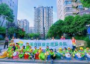 童心绘石墩，志愿焕家园｜合肥新站高新区七里塘社区开展主题彩绘活动  