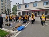 合肥房建公寓段安慶車間：防洪應急聯合演練 為汛期安全強力護航