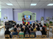 雪華鄉（宏業村街道）煙墩社區新時代文明實踐站：社區走進幼兒園，垃圾分類新時尚