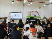 雪華鄉（宏業村街道）計劃生育協會“向日葵親子小屋”開展嬰幼兒保健知識講座